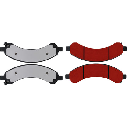 Centric Parts Disc Brake Pad Set PQ PRO low-dust 500.09890