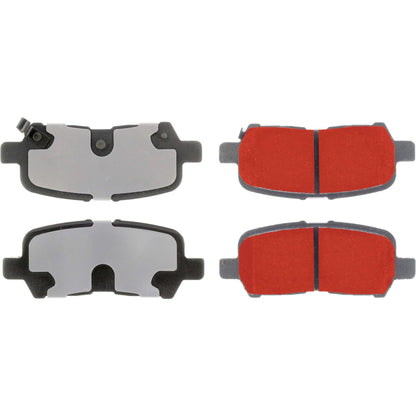 Centric Parts Disc Brake Pad Set with Low-Dust Formula 500.09990