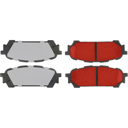 Centric Parts Disc Brake Pad Set with Low-Dust Formula 500.10040