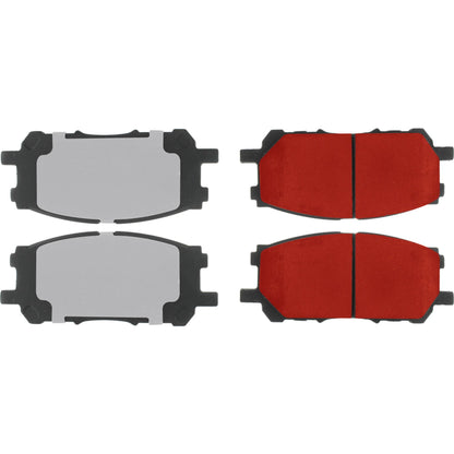 Centric Parts Disc Brake Pad Set with Low-Dust Formula 500.10050