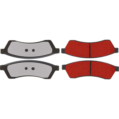 Centric Parts Disc Brake Pad Set PQ PRO with low-dust formula for 2004-2009 Chevrolet Epica, Suzuki Verona 500.10300