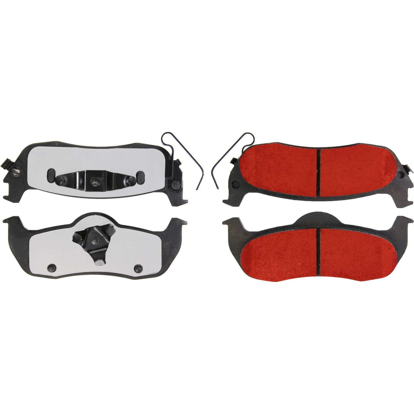 Centric Parts Disc Brake Pad Set with Low-Dust Formula 500.10410