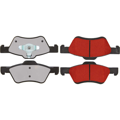 Centric Parts Disc Brake Pad Set with Low-Dust Formula 500.10470