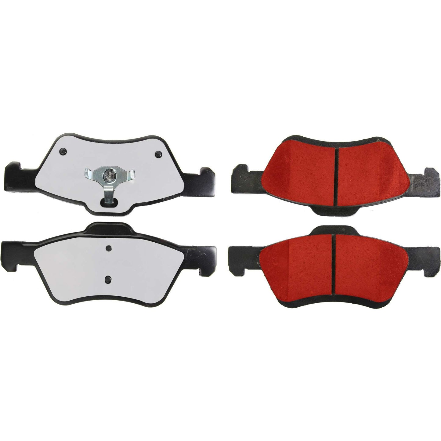 Centric Parts Disc Brake Pad Set with Low-Dust Formula for Daily Driving 500.10472