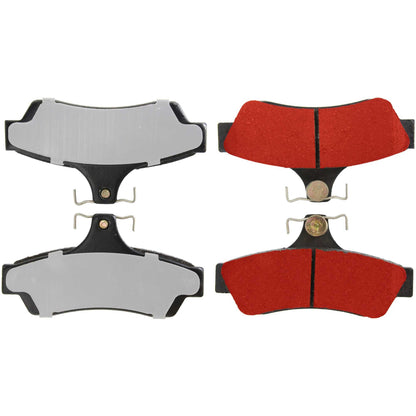 Centric Parts Disc Brake Pad Set PQ PRO with low-dust formula