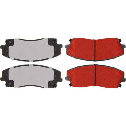 Centric Parts Disc Brake Pad Set with Low-Dust Formula 500.10560
