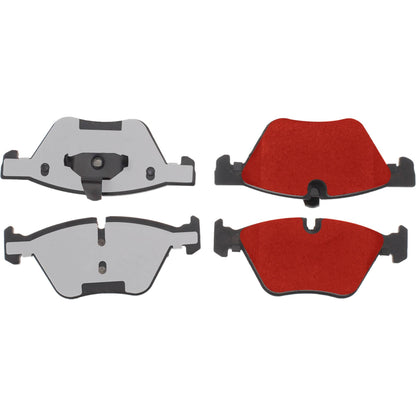 Centric Parts Disc Brake Pad Set with Low-Dust Formula for 2004-2007 BMW 525i 500.10612