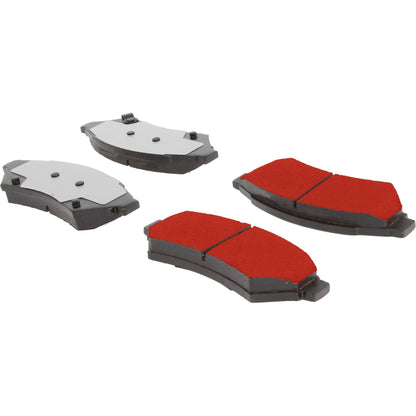 Centric Parts Disc Brake Pad Set PQ PRO low-dust 500.10750