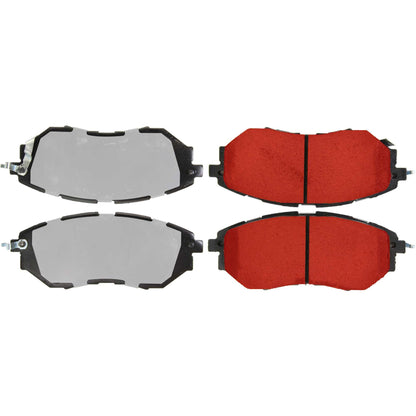 Centric Parts Disc Brake Pad Set PQ PRO low-dust