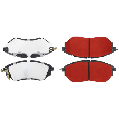 Centric Parts Disc Brake Pad Set with Low-Dust Formula 500.10781