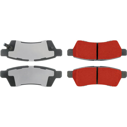 Centric Parts Disc Brake Pad Set with Low-Dust Formula 500.11000