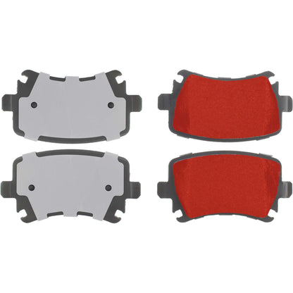 Centric Parts Disc Brake Pad Set with Low-Dust Formula 500.11080