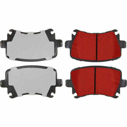 Centric Parts Disc Brake Pad Set with Low-Dust Formula 500.11081