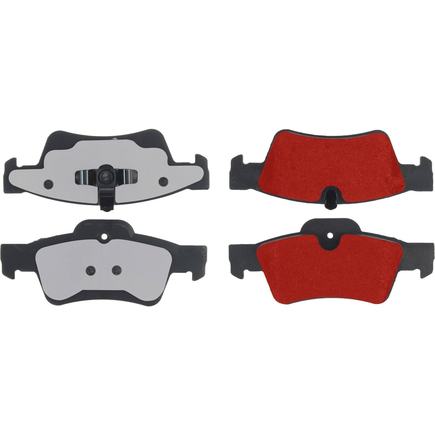 Centric Parts Disc Brake Pad Set PQ PRO low-dust formula 500.11220