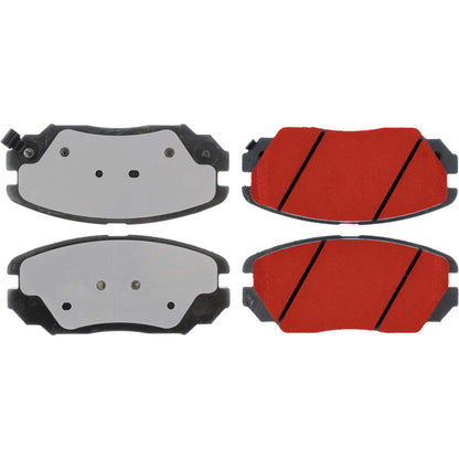 Centric Parts Disc Brake Pad Set with Low-Dust Formula 500.11250