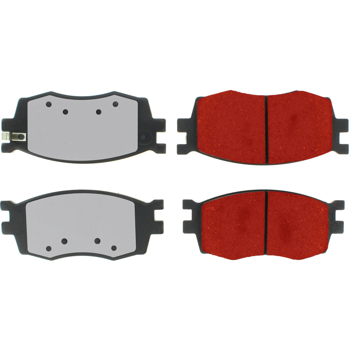 Centric Parts Disc Brake Pad Set with Low-Dust Formula 500.11560