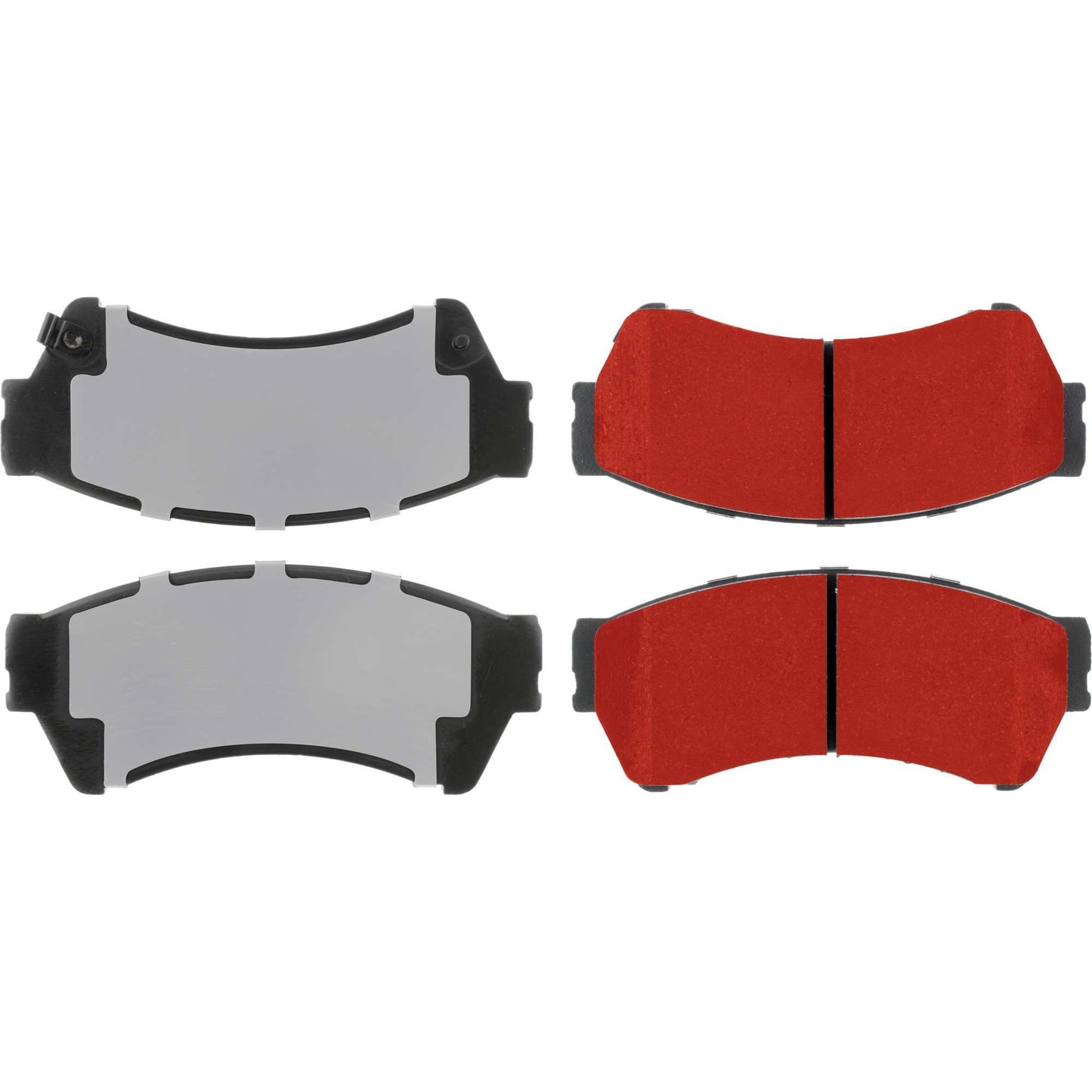 Centric Parts Disc Brake Pad Set with Low-Dust Formula for Daily Driving 500.11640