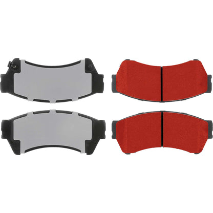Centric Parts Disc Brake Pad Set with Low-Dust Formula for Daily Driving 500.11640