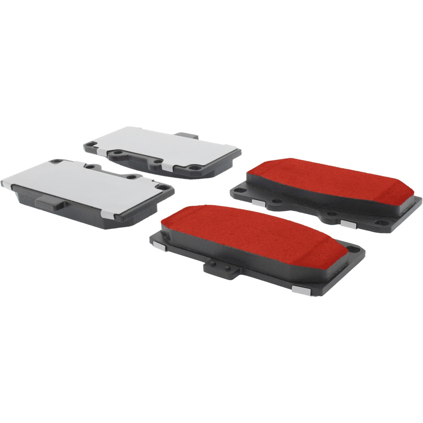 Centric Parts Disc Brake Pad Set PQ PRO low-dust with multi-layer shims 500.11820