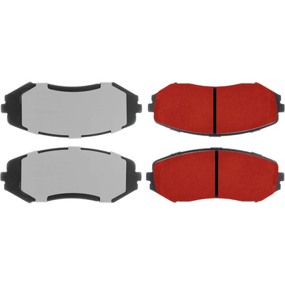 Centric Parts Disc Brake Pad Set with Low-Dust Formula 500.11880