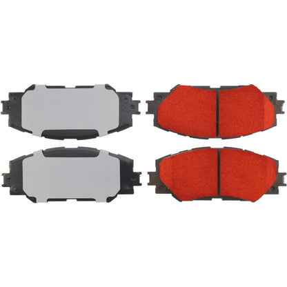 Centric Parts Disc Brake Pad Set with Low-Dust for 2010-2012 Lexus HS250h, 2009-2010 Pontiac Vibe, and 2009-2019 Toyota Corolla