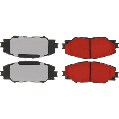 Centric Parts Disc Brake Pad Set PQ PRO with low-dust formulas for 2009-2010 Pontiac Vibe