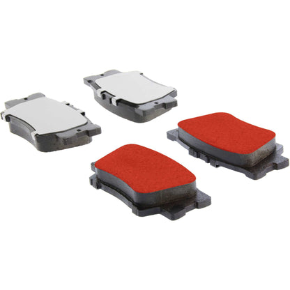 Centric Parts Disc Brake Pad Set PQ PRO with Hardware for Lexus ES300h 2018-2013, ES350 2018-2007, Toyota Avalon 2018-2008, Camry 2020-2007 500.12120