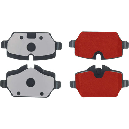 Centric Parts Disc Brake Pad Set with Low-Dust Formula for 2011 BMW 120i 500.12260