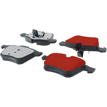 Centric Parts Disc Brake Pad Set PQ PRO with Low-Dust Formula for 2006-2009 Jaguar Super V8