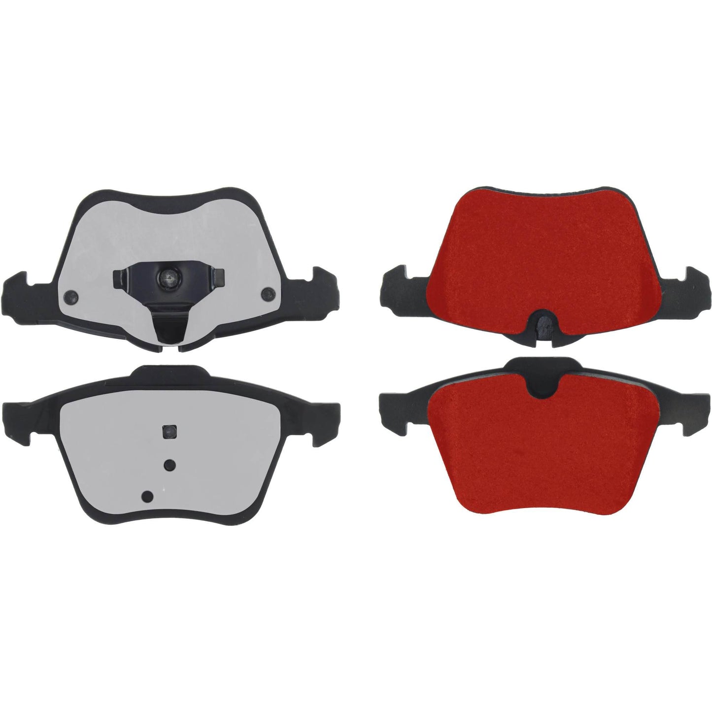 Centric Parts Disc Brake Pad Set PQ PRO with Low-Dust Formula for 2006-2009 Jaguar Super V8