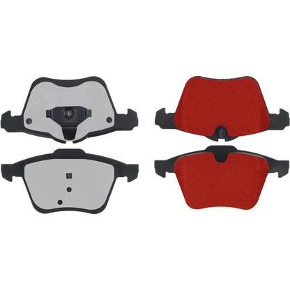Centric Parts Disc Brake Pad Set PQ PRO with Low-Dust Formula for 2006-2009 Jaguar Super V8