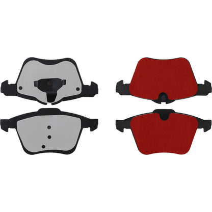 Centric Parts Disc Brake Pad Set with Low-Dust Formula for 2006-2018 Jaguar S-Type XF XJ XJR XK XKR 500.12402