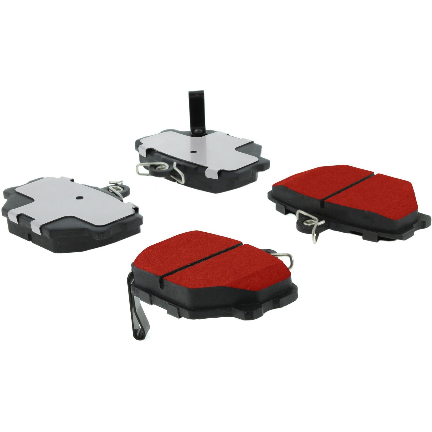 Centric Parts Disc Brake Pad Set PQ PRO with Low-Dust Formula for 2004-2015 Smart Cabrio Crossblade Fortwo Roadster 500.12520
