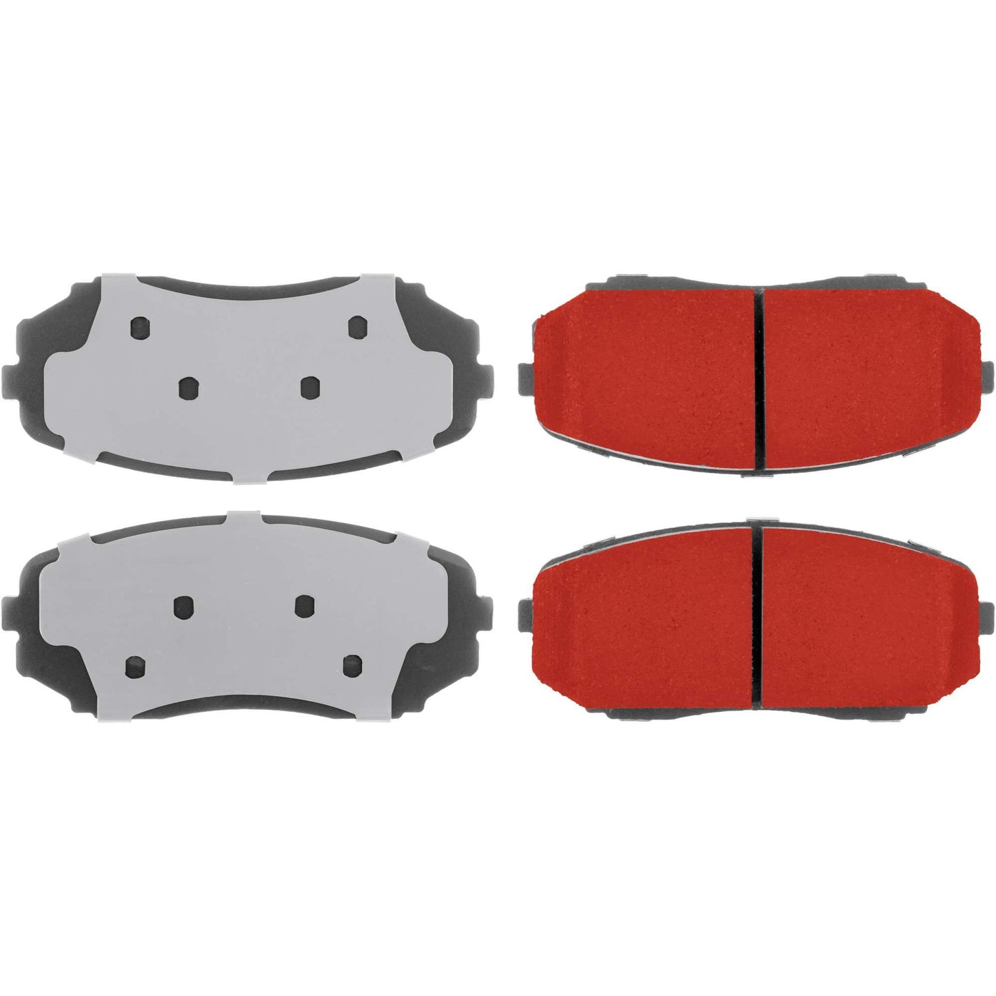 Centric Parts Disc Brake Pad Set with Low-Dust Formula for 2007-2014 Ford Edge, 2007-2015 Lincoln MKX, 2021-2022 Mazda CX‑5, 2007-2012 CX‑7, and 2007-2022 Mazda CX‑9 500.12580