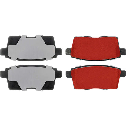 Centric Parts Disc Brake Pad Set with Low-Dust Formula for 2007-2010 Ford Edge Lincoln MKX Mazda CX-7 CX-9 500.12590