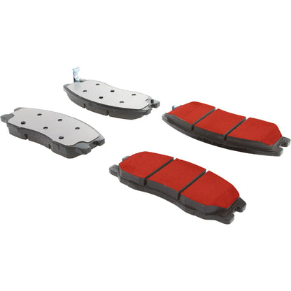 Centric Parts Disc Brake Pad Set with Low-Dust Formula for 2008-2010 Chevrolet Captiva Sport, 2012-2015 Captiva Sport, 2007-2009 Equinox, 2007-2009 Pontiac Torrent, 2008-2010 Saturn Vue, 2007-2009 Suzuki XL-7 500.12640
