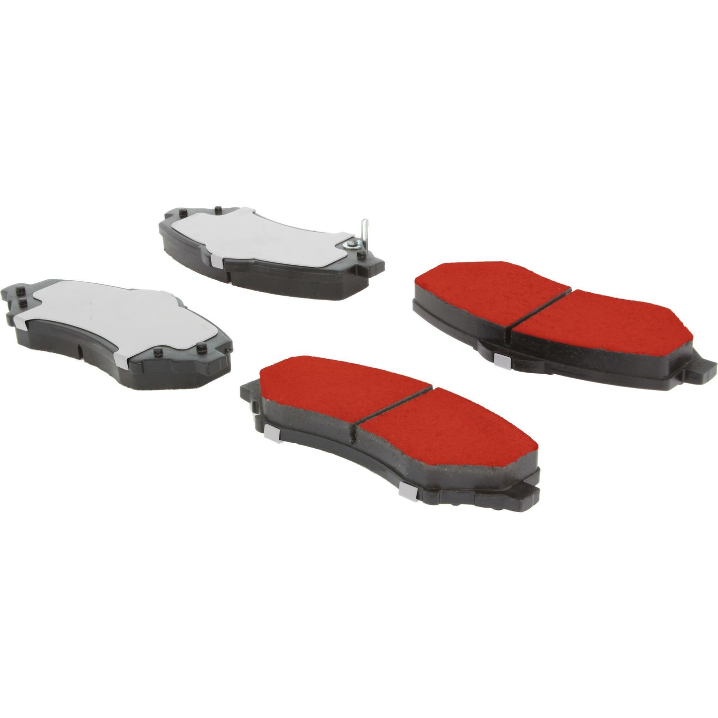 Centric Parts Disc Brake Pad Set with Low-Dust Formula for 2008-2016 Chrysler Town & Country, Dodge Grand Caravan, 2009-2013 Journey, 2007-2011 Nitro, 2008-2013 Jeep Liberty, 2007-2020 Wrangler, 2012-2015 Ram C/V, 2009-2014 Volkswagen Routan 500.12730
