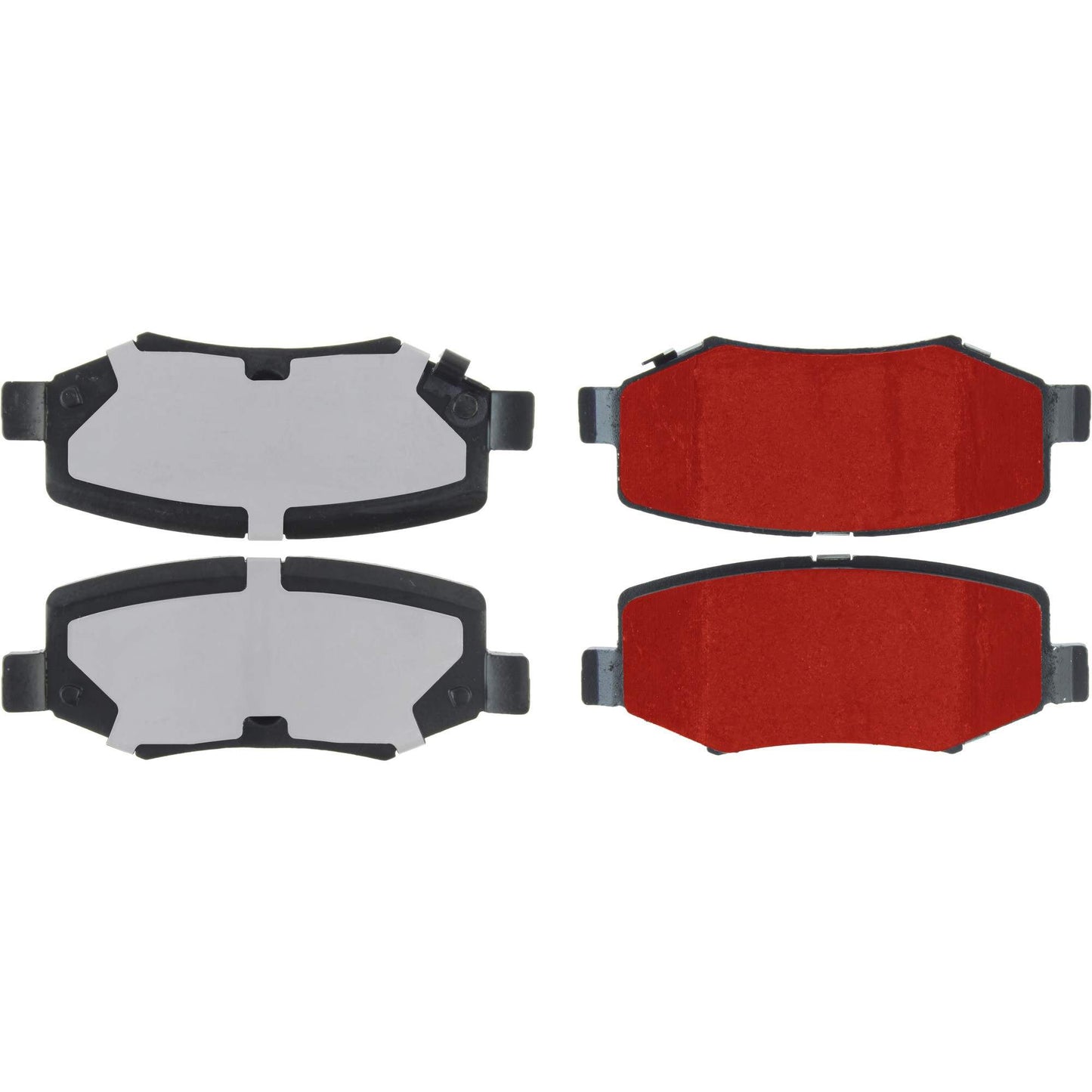 Centric Parts Disc Brake Pad Set PQ PRO with Low-Dust Formula for 2007-2011 Dodge Nitro 500.12740