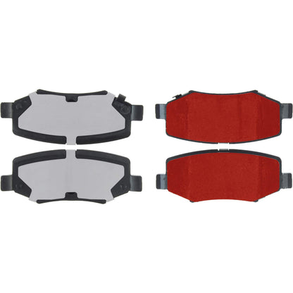 Centric Parts Disc Brake Pad Set PQ PRO with Low-Dust Formula for 2007-2011 Dodge Nitro 500.12740