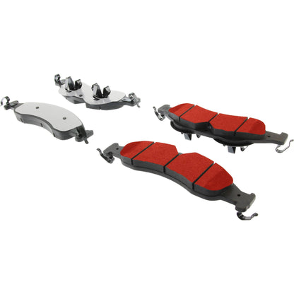 Centric Parts Disc Brake Pad Set with Low-Dust Formula for 2007-2009 Ford Expedition Lincoln Navigator 500.12780