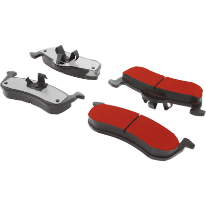 Centric Parts Disc Brake Pad Set with Low-Dust Formula for 2007-2017 Ford Expedition, 2013-2019 Lincoln MKT, 2007-2017 Navigator 500.12790