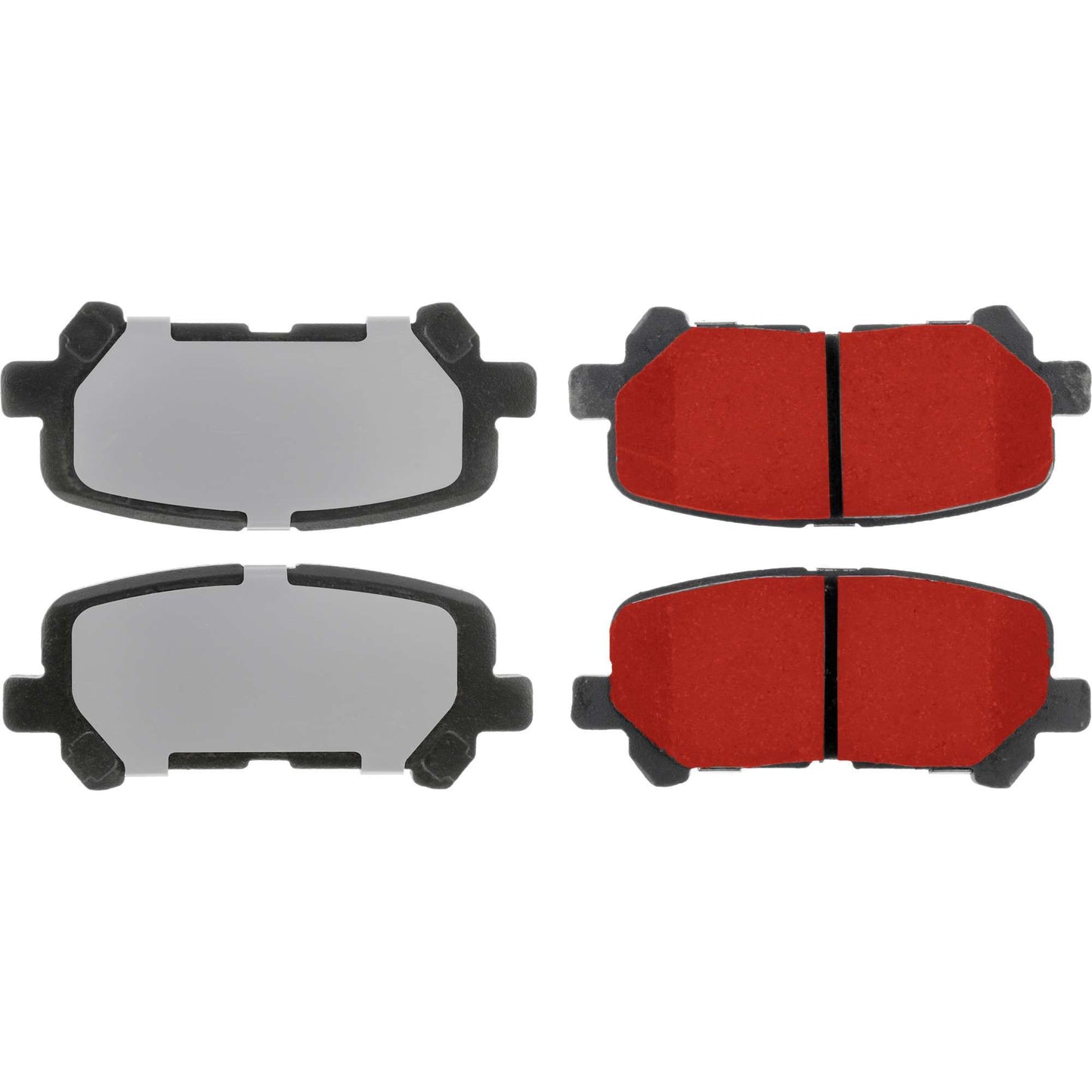 Centric Parts Disc Brake Pad Set with Low-Dust Formula for 2007-2013 Acura MDX, 2010-2013 Acura ZDX, 2011-2017 Honda Odyssey, 2009-2011 Honda Pilot 500.12810