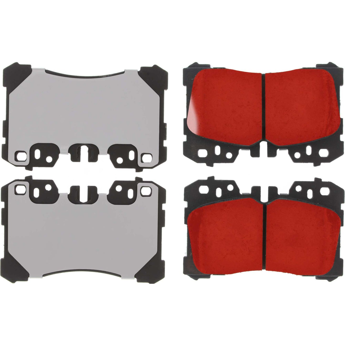 Centric Parts Disc Brake Pad Set with Low-Dust Formula for Lexus LS460 2007-2017, LS500/LS500h 2018-2022, LS600h 2008-2016, Toyota Mirai 2020-2022 500.12820
