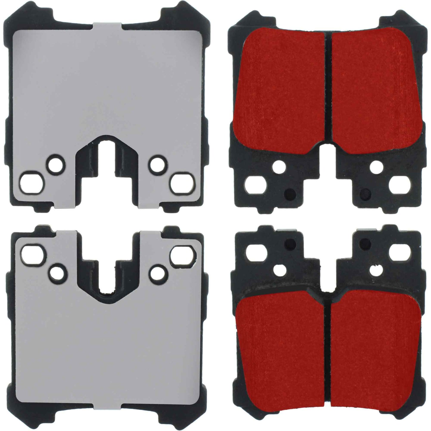 Centric Parts Disc Brake Pad Set PQ PRO low-dust for 2007-2017 Lexus LS460, 2018-2022 LS500/LS500h, 2008-2016 LS600h, 2020-2022 Toyota Mirai 500.12830