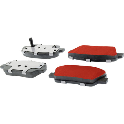 Centric Parts Disc Brake Pad Set PQ PRO with Low-Dust Formula for 2007-2009 Hyundai Entourage, 2009 Genesis, 2010-2016 Genesis Coupe, 2009-2011 Kia Borrego, 2015-2017 K900, 2007-2012 Sedona