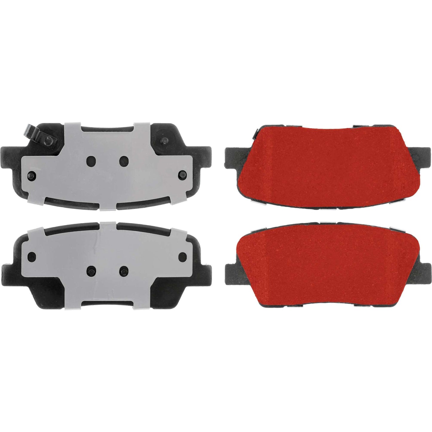 Centric Parts Disc Brake Pad Set PQ PRO with Low-Dust Formula for 2007-2009 Hyundai Entourage, 2009 Genesis, 2010-2016 Genesis Coupe, 2009-2011 Kia Borrego, 2015-2017 K900, 2007-2012 Sedona