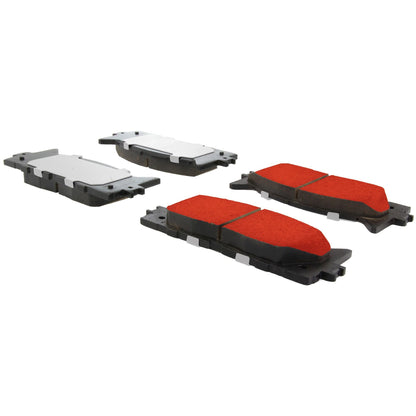 Centric Parts Disc Brake Pad Set with Low-Dust Formula for Lexus ES300h 2018-2013, ES350 2018-2007, Toyota Avalon 2018-2008, Camry 2017-2007 500.12930