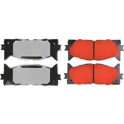 Centric Parts Disc Brake Pad Set with Low-Dust Formula for Lexus ES300h 2018-2013, ES350 2018-2007, Toyota Avalon 2018-2008, Camry 2017-2007 500.12930