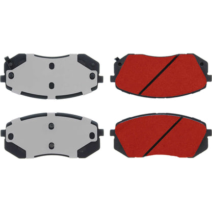 Centric Parts Disc Brake Pad Set PQ PRO with Low-Dust Formula for 2015 Hyundai ix35, 2017-2010 Tucson, 2016-2014 Kia Cadenza, 2012-2009 Rondo, 2016-2015 Soul EV, 2016-2011 Sportage 500.12951