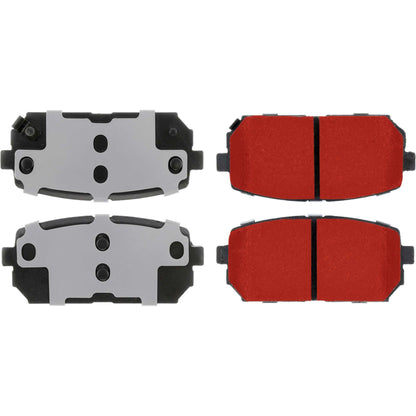 Centric Parts Disc Brake Pad Set with Low-Dust Formula for 2007-2012 Kia Rondo 500.12960